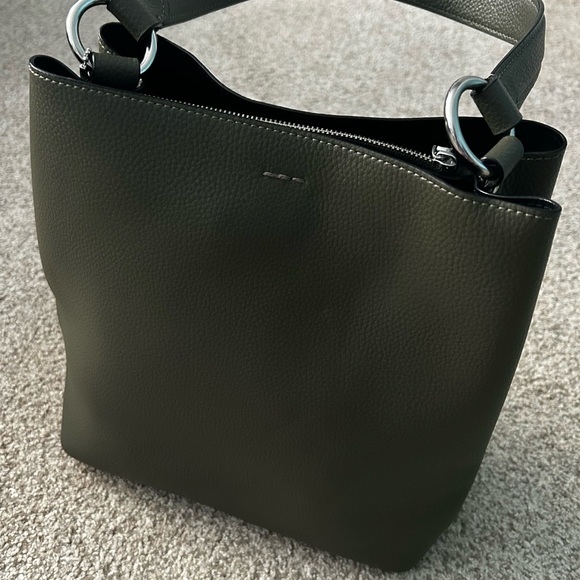 COACH Mollie Town Olive Bucket Bag - Picture 4 of 13